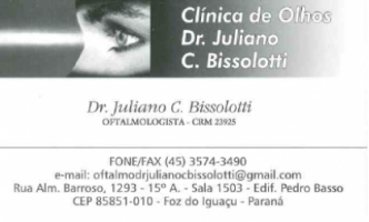 Clínica de Olhos - Dr. Juliano Bissolotti 